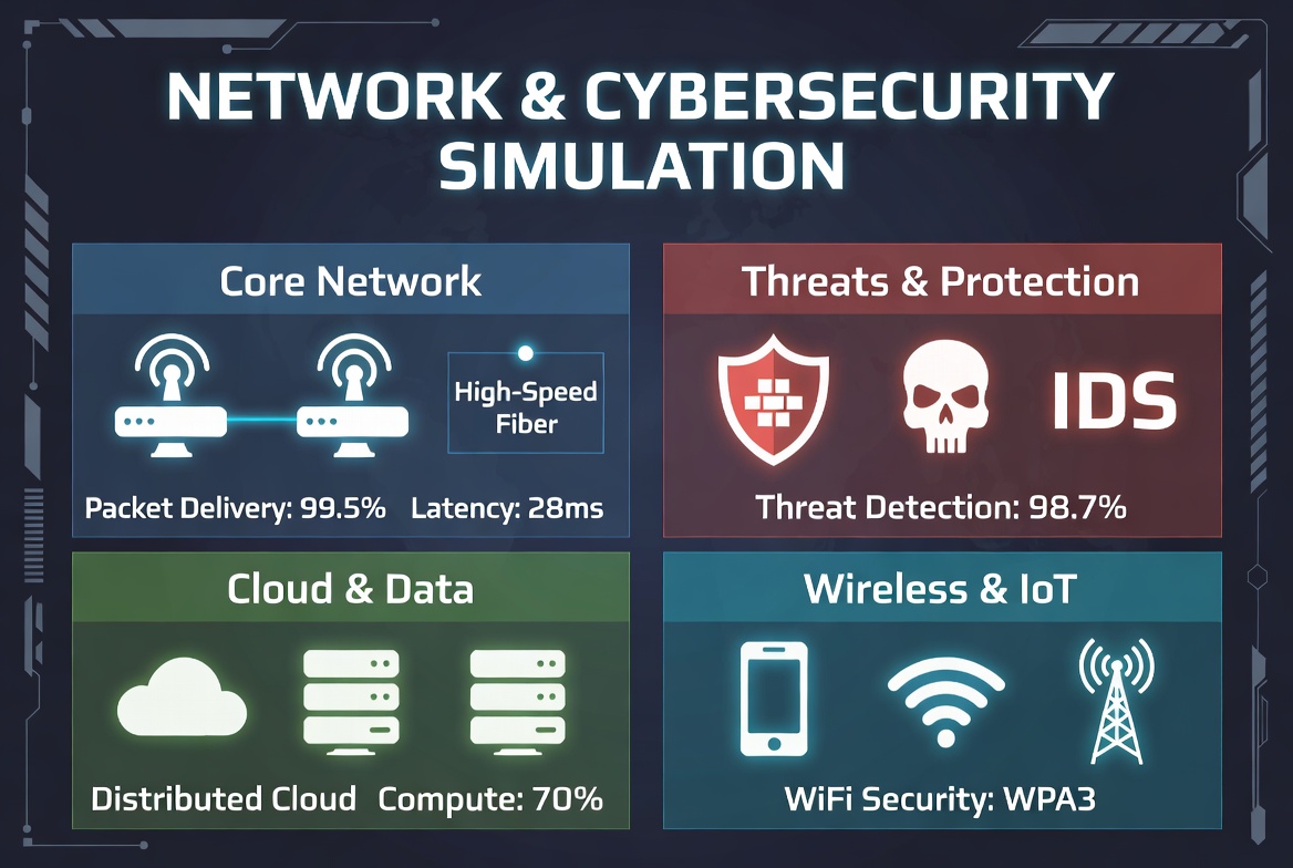 Cyber Network Simulation